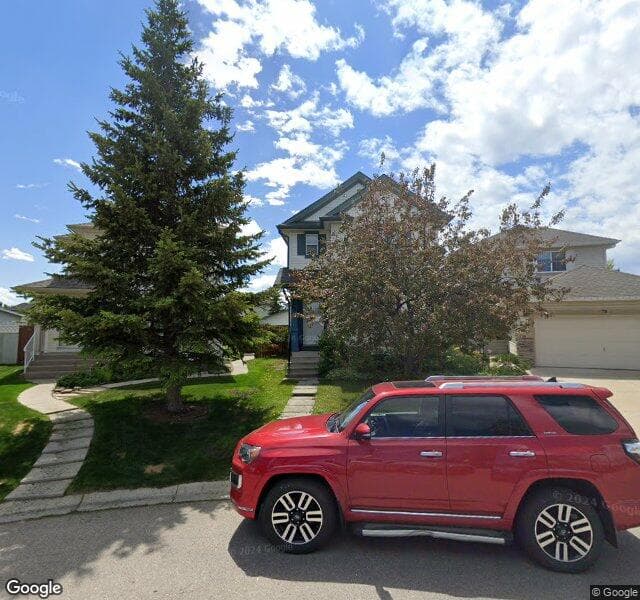 Street view of 25 Coville Gardens NE, Calgary
