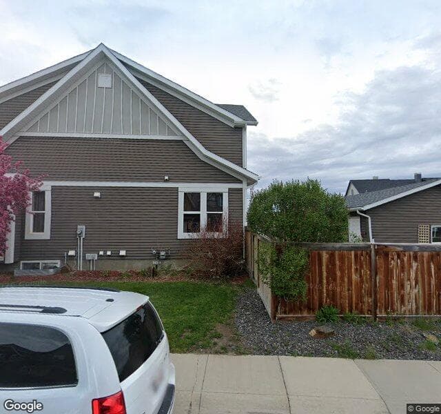 Street view of 33 Chaparral Valley Park SE, Calgary