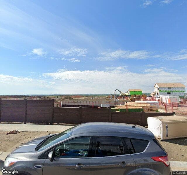 Street view of 132 Seton Villas SE, Calgary