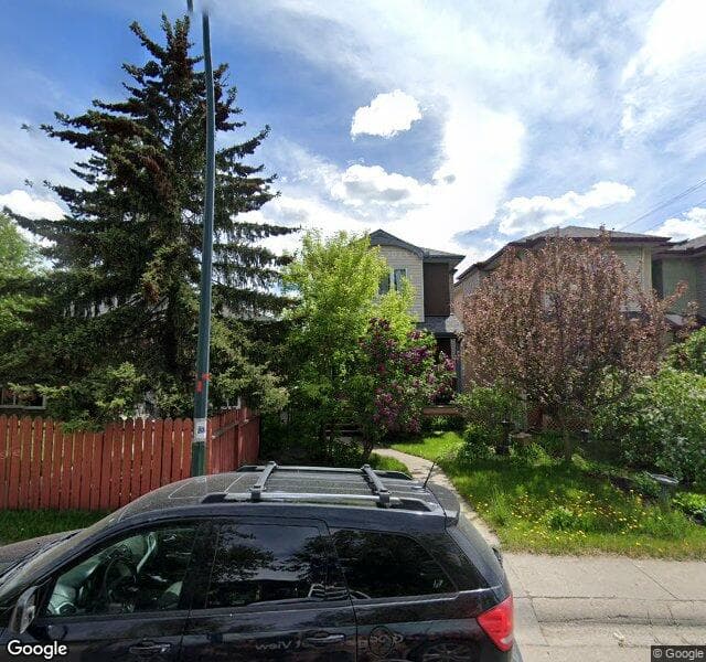 Street view of 2705 11 Avenue SE, Calgary