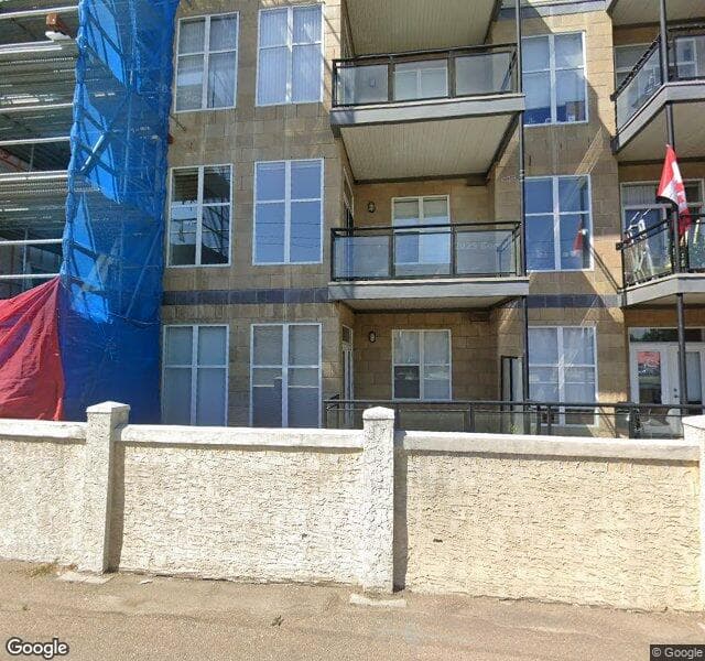Street view of 403-10531 117 Street NW, Edmonton