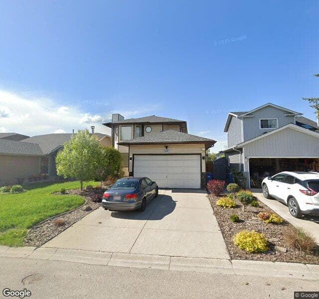 Street view of 149 Riverglen Close SE, Calgary