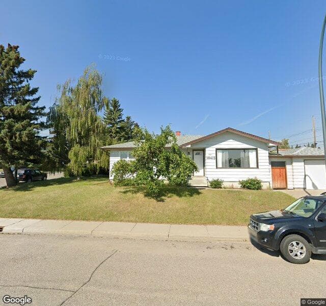 Street view of 10415 8 Street SW, Calgary
