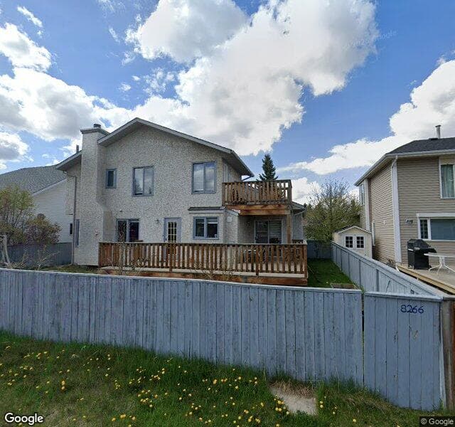 Street view of 8266 Edgebrook Drive NW, Calgary