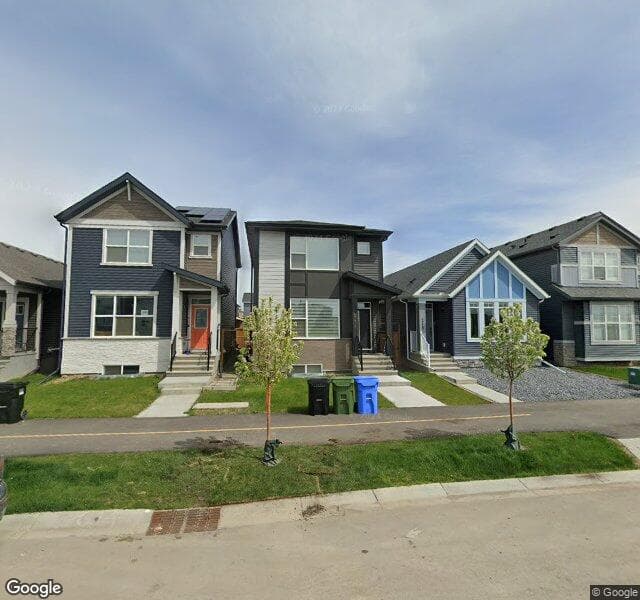 Street view of 244 Belmont Boulevard SW, Calgary