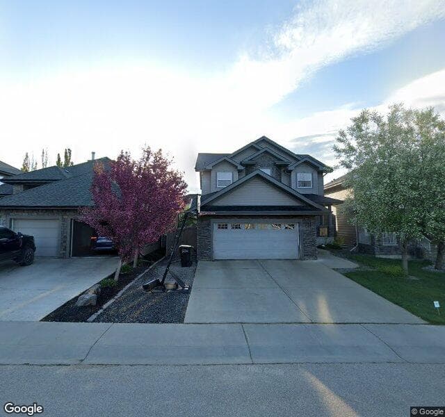 Street view of 6411 Mann Crest, Edmonton