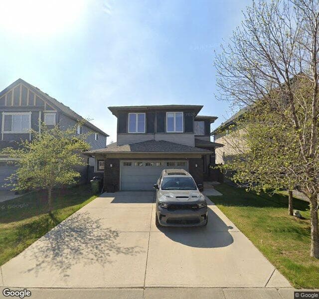 Street view of 12932 201 Street NW, Edmonton