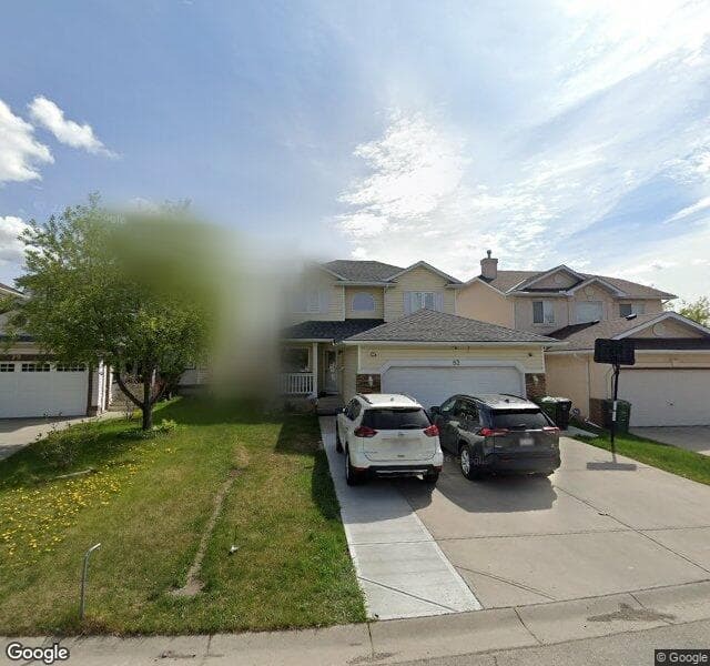 Street view of 83 Coral Springs Grove NE, Calgary
