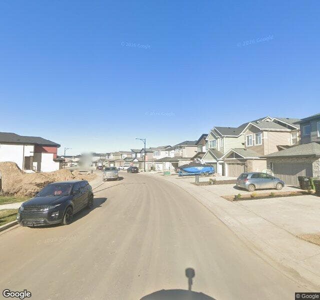Street view of 5851 Raven Crescent, Edmonton