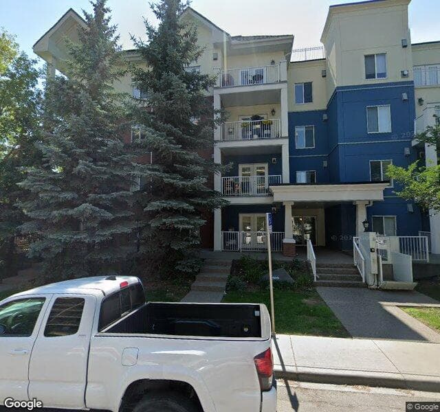 Street view of 305-509 21 Avenue SW, Calgary
