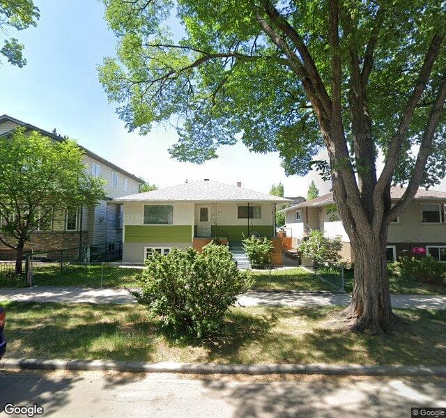 Street view of 215 8A Street NE, Calgary