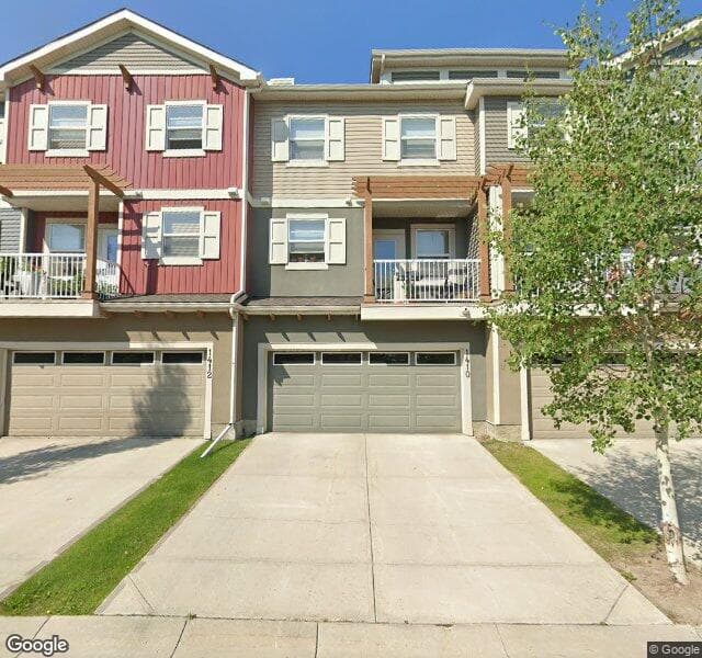 Street view of 1410-10 Auburn Bay Avenue SE, Calgary