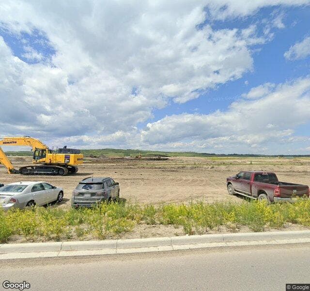 Street view of 21523 Sheriff King Street SW, Calgary