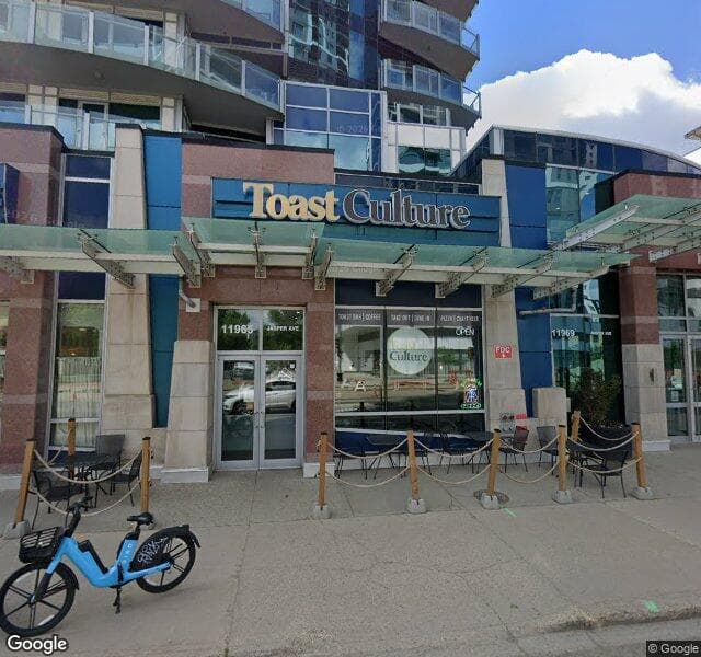Street view of 11969 NW-1201 Jasper Avenue, Edmonton