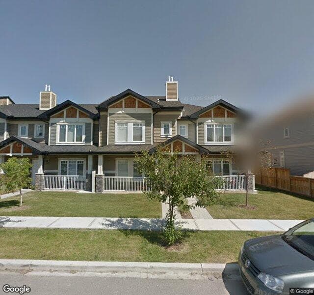 Street view of 149 Prestwick Villas SE, Calgary