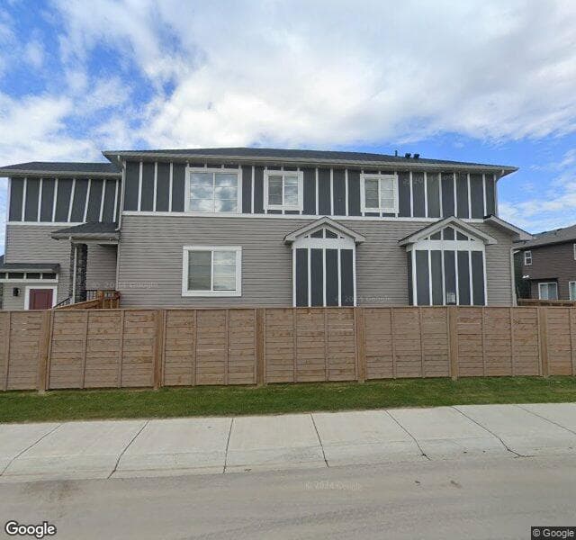 Street view of 156 Savanna Drive NE, Calgary