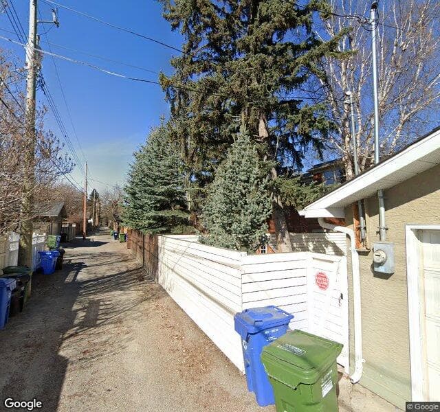 Street view of 1119 Riverdale Avenue SW, Calgary