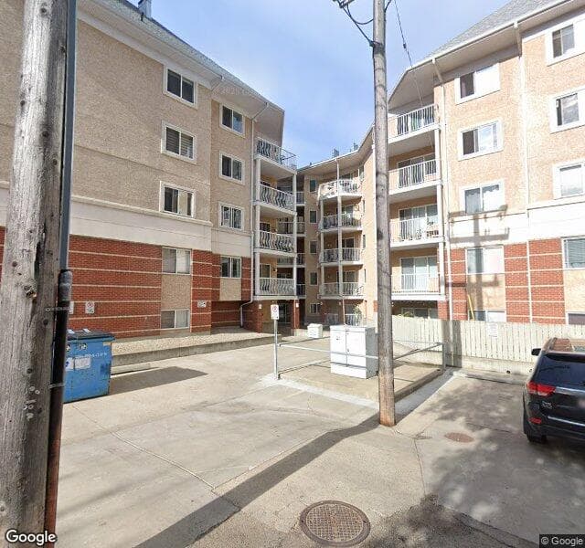 Street view of 507-11716 100 Avenue NW, Edmonton
