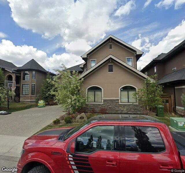 Street view of 52 Wentworth Crescent SW, Calgary