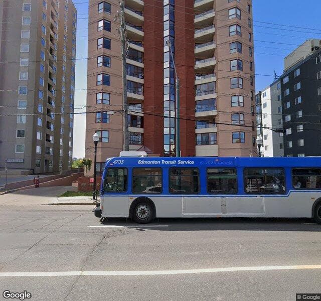 Street view of 1003-12319 Jasper Avenue NW, Edmonton