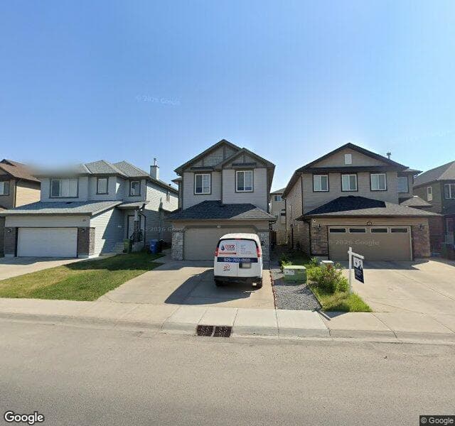 Street view of 61 Saddleland Drive NE, Calgary