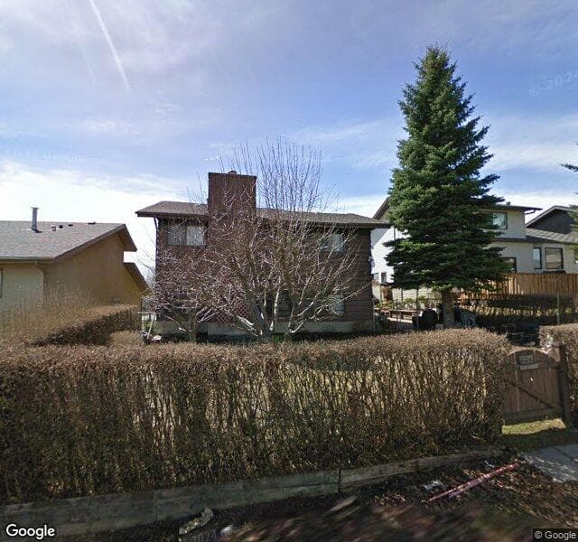 Street view of 300 Edgehill Drive NW, Calgary