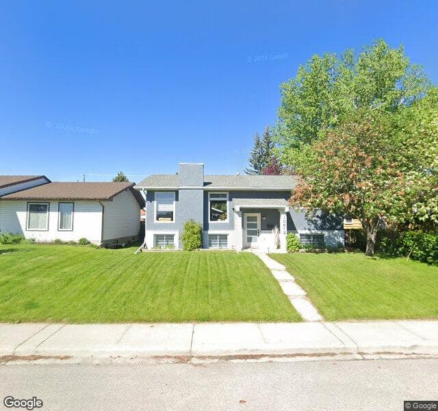 Street view of 10619 Oakmoor Way SW, Calgary