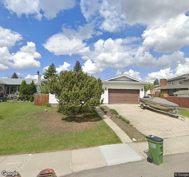 Street view of 5512 150 Avenue NW, Edmonton