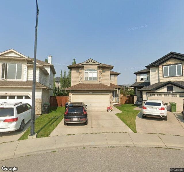Street view of 258 W Ranch Place SW, Calgary