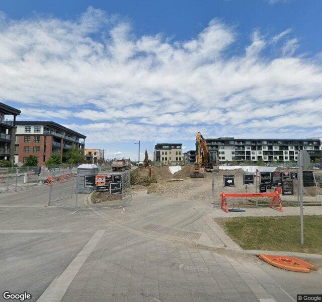 Street view of 206-4180 Kovitz Avenue NW, Calgary