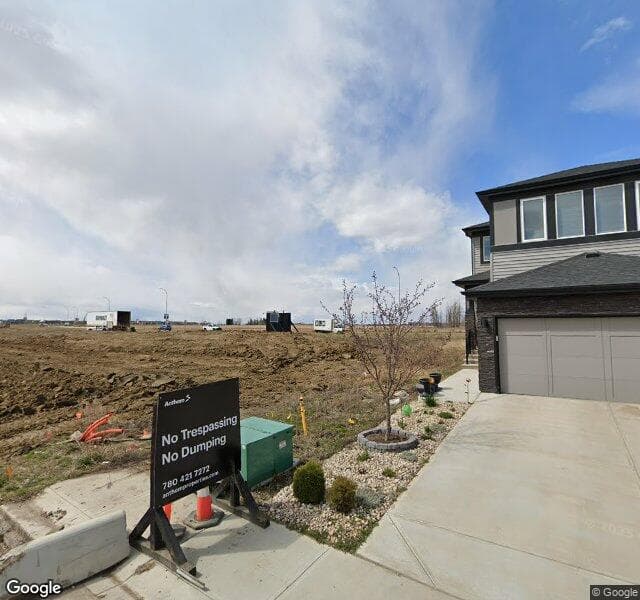 Street view of 2308 160 Street SW, Edmonton