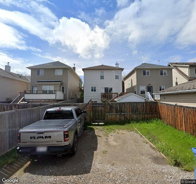 Street view of 706 Everridge Drive SW, Calgary