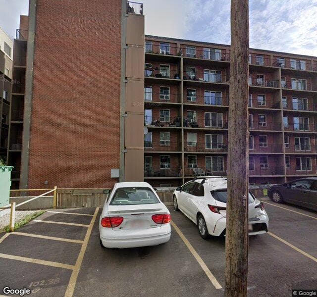 Street view of 606-11025 Jasper Avenue NW, Edmonton