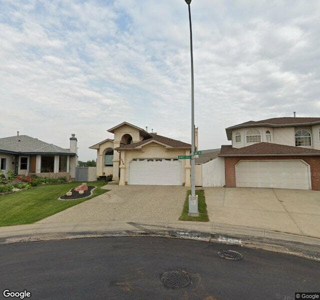 Street view of 1058 James Crescent NW, Edmonton
