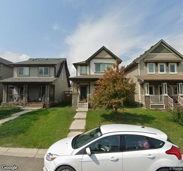 Street view of 151 Copperpond Rise SE, Calgary