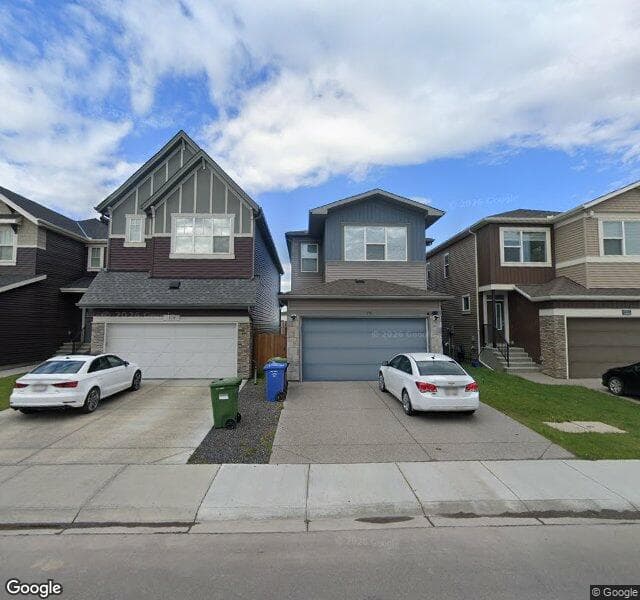 Street view of 176 Savanna Lane NE, Calgary