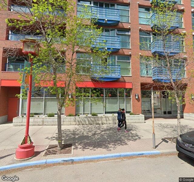 Street view of 312-205 Riverfront Avenue SW, Calgary