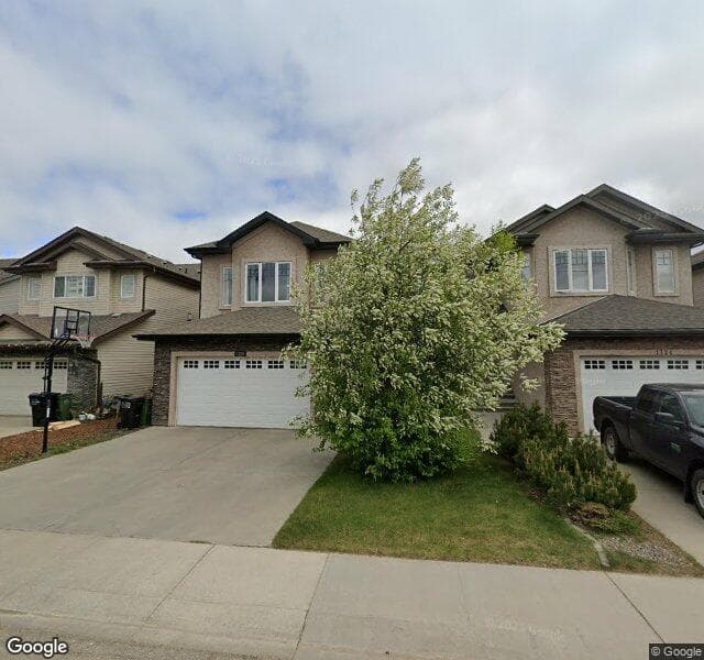 Street view of 1326 Cunningham Drive SW, Edmonton