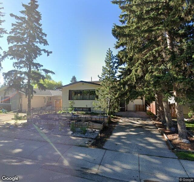 Street view of 1319 104 Avenue SW, Calgary