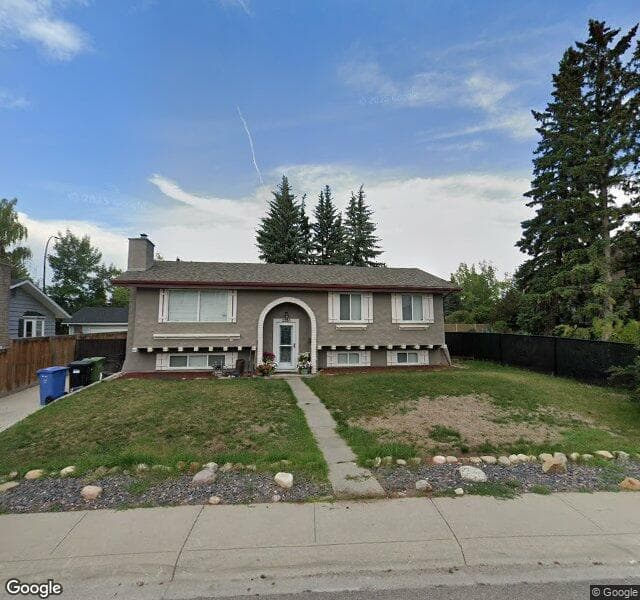 Street view of 2220 Paliswood Road SW, Calgary