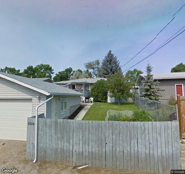 Street view of 7224 Farrell Road SE, Calgary