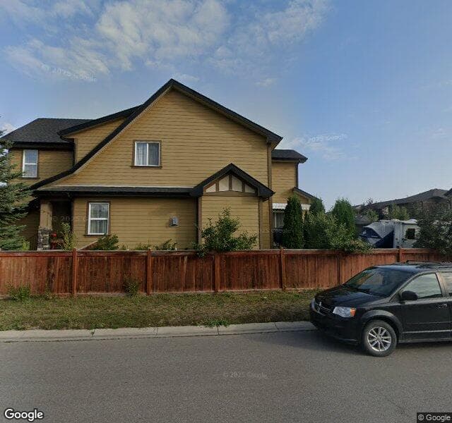 Street view of 191 Chaparral Valley Terrace SE, Calgary