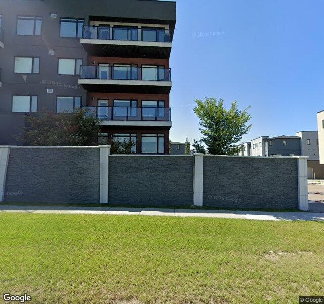 Street view of 601-218 Sherwood Square NW, Calgary