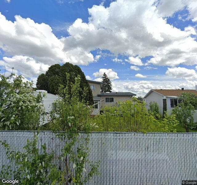 Street view of 13804 87 Street NW, Edmonton