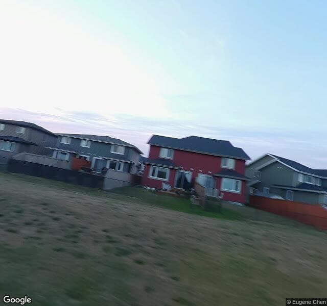 Street view of 12860 214 Street, Edmonton