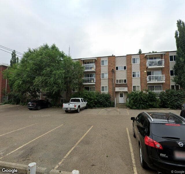 Street view of 402-10625 83 Avenue NW, Edmonton