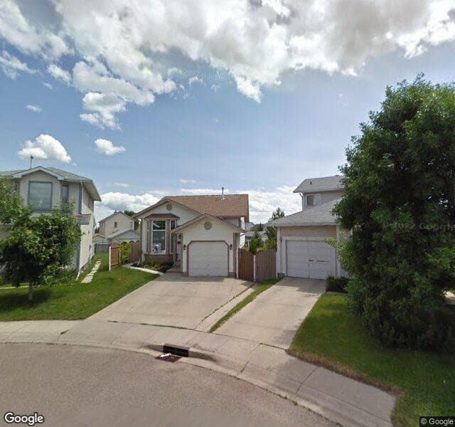 Street view of 27 Erin Green Place SE, Calgary