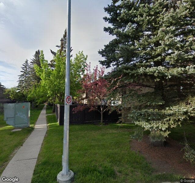 Street view of 3-2300 Oakmoor Drive SW, Calgary