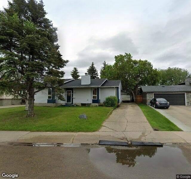 Street view of 122 Harrison Drive NW, Edmonton