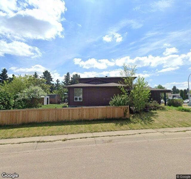 Street view of 15815 124 Street NW, Edmonton
